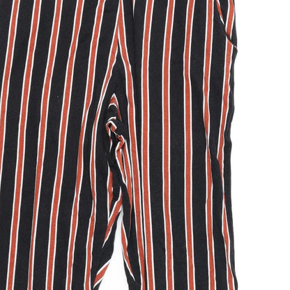 Capsule Womens Multicoloured Striped Trousers Size 14 L25 in
