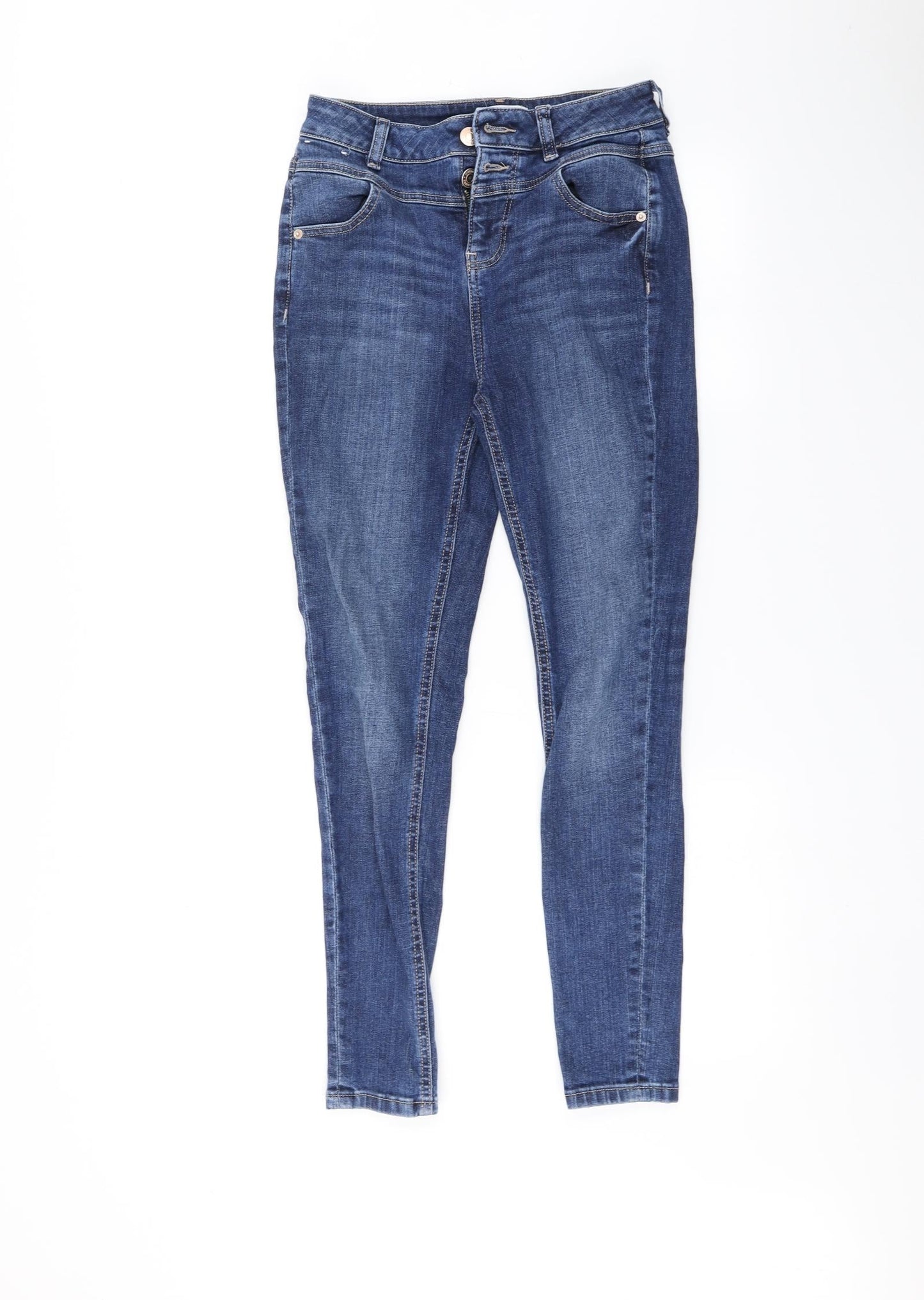 carly Womens Blue   Skinny Jeans Size 8 L28 in