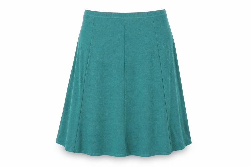 Preworn Womens Blue   A-Line Skirt Size M