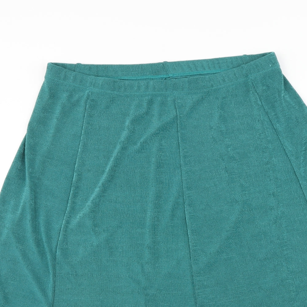 Preworn Womens Blue   A-Line Skirt Size M