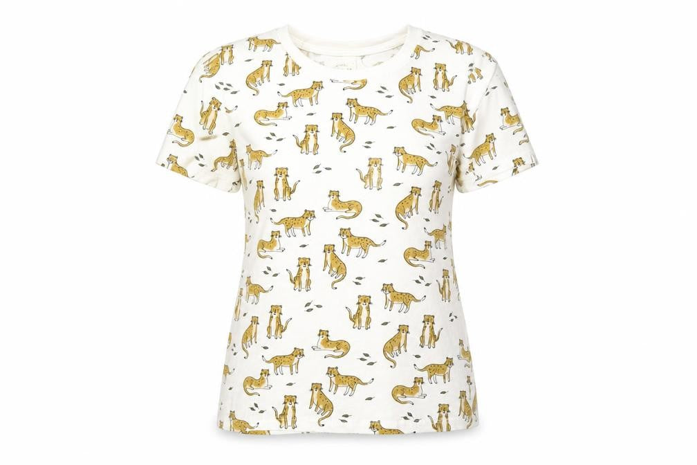 Marks & Spencer Womens Multicoloured    Pyjama Top Size S  - Tiger print