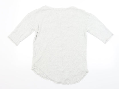 Next Womens Grey   Pullover Jumper Size 8