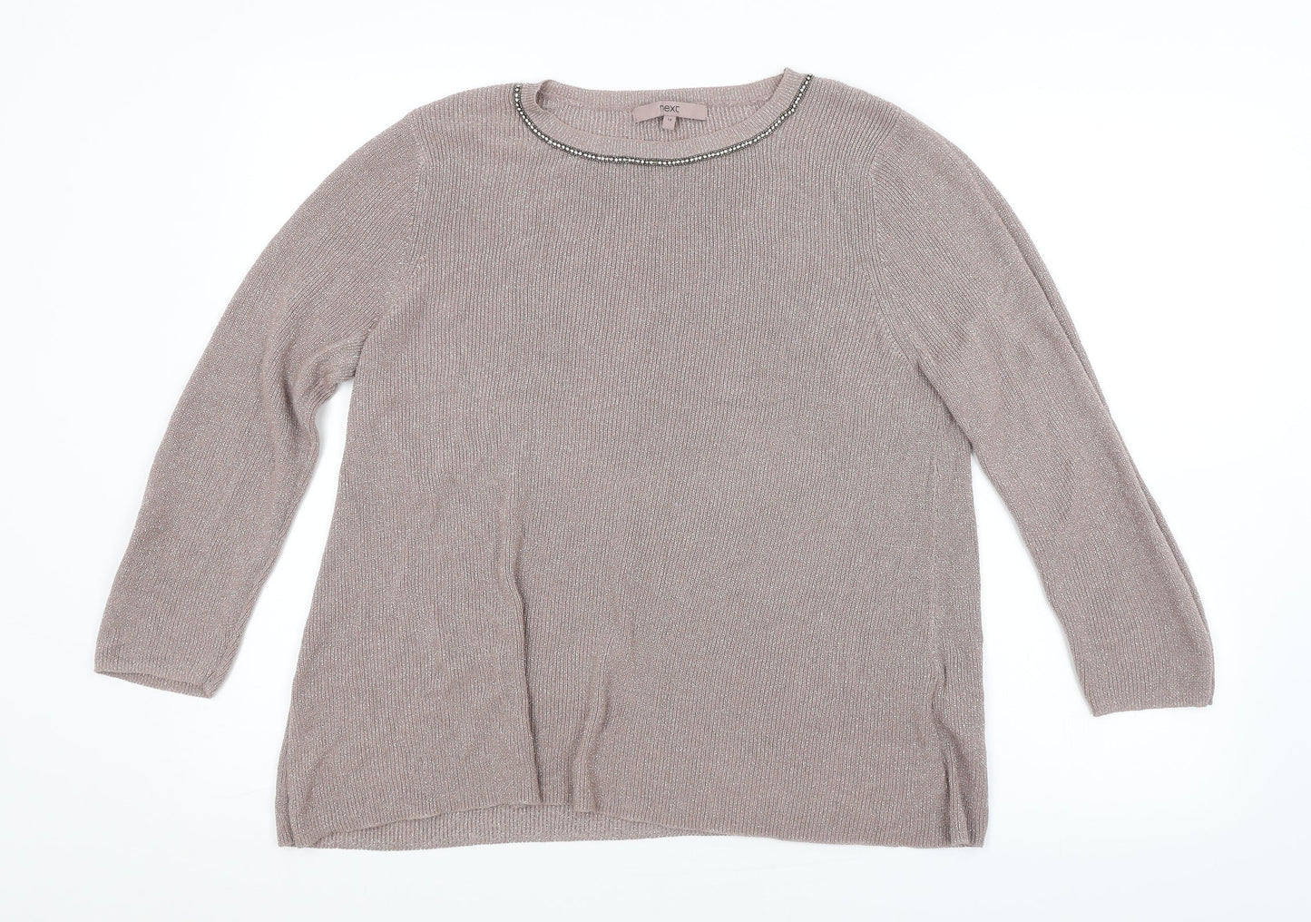 NEXT Womens Purple   Pullover Jumper Size 14