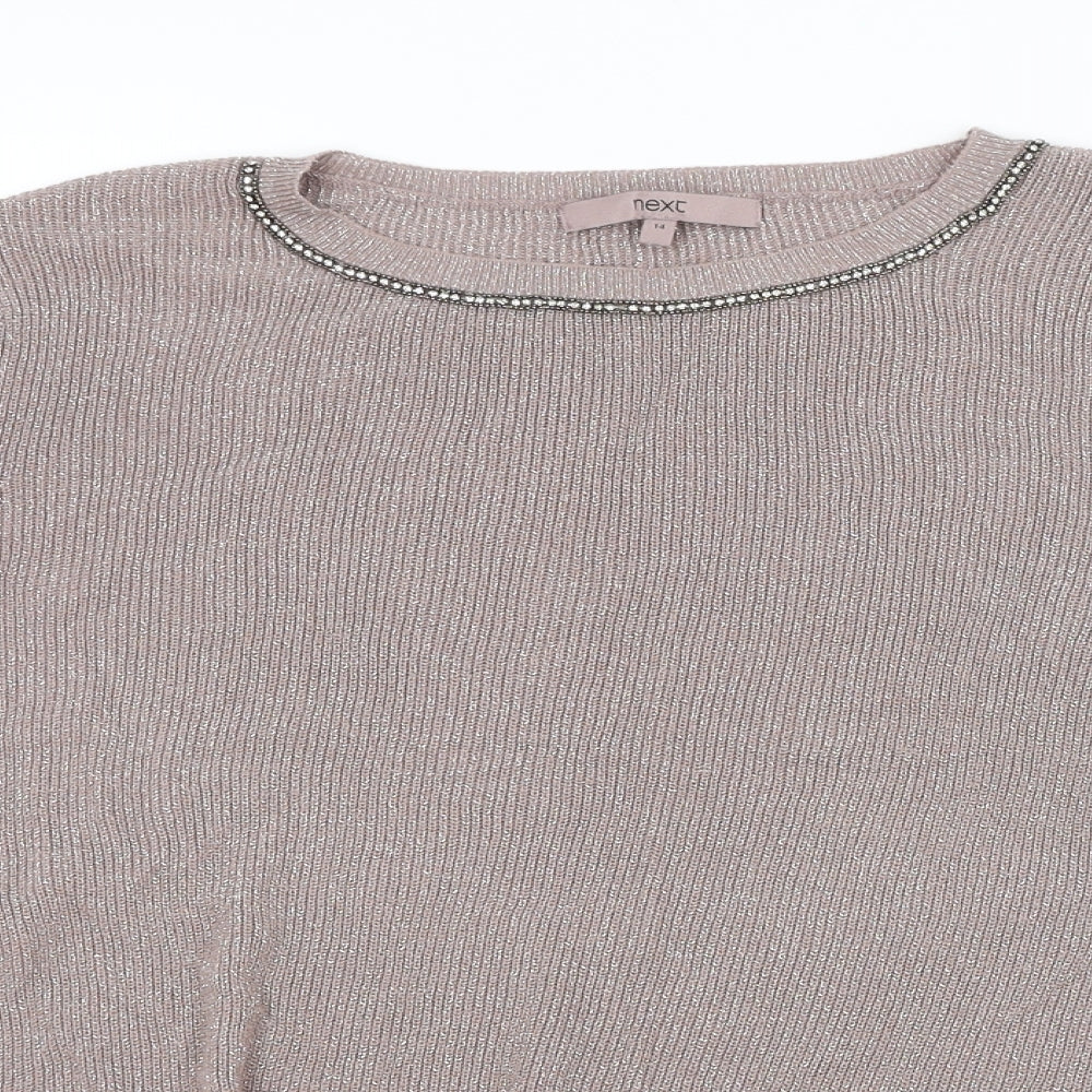 NEXT Womens Purple   Pullover Jumper Size 14