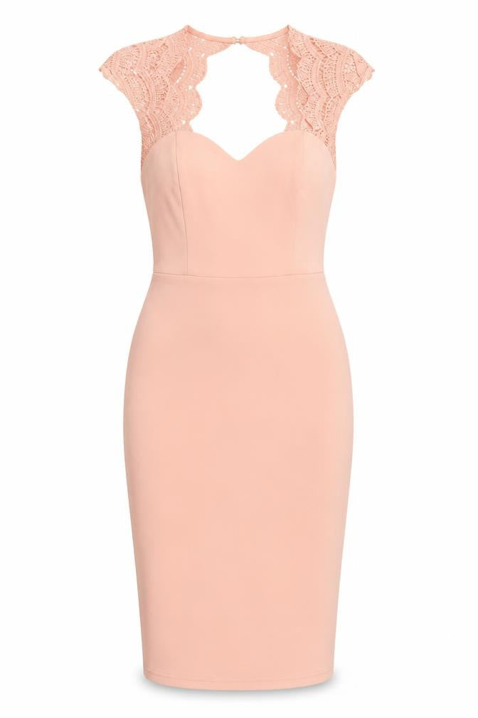 Club L Womens Pink   Bodycon  Size 6