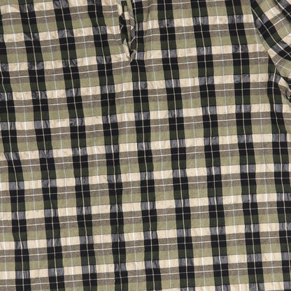 Primark Womens Brown Check  Basic Blouse Size 6