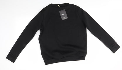 MISSFIGA Womens Black   Pullover Jumper Size M