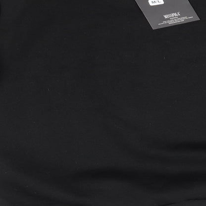 MISSFIGA Womens Black   Pullover Jumper Size M