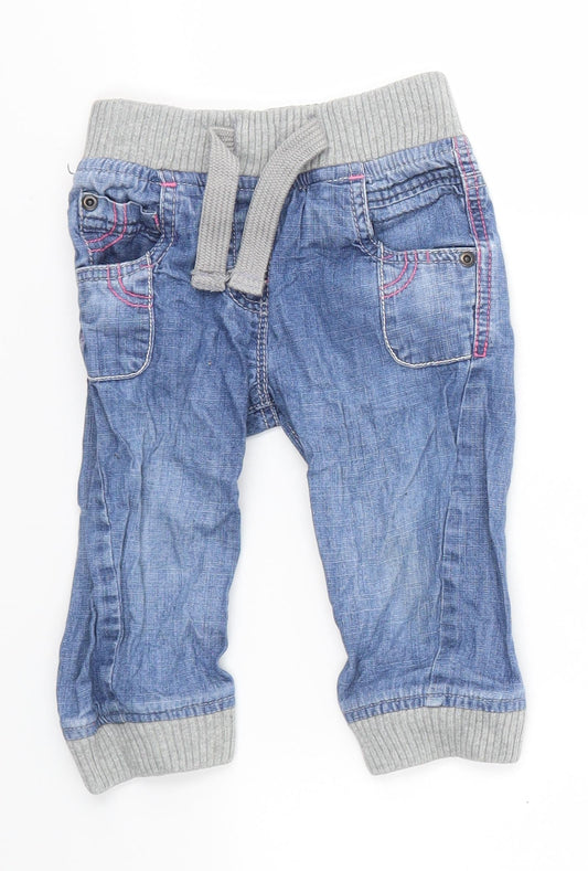 NEXT Baby Blue   Jogger Jeans Size 9-12 Months