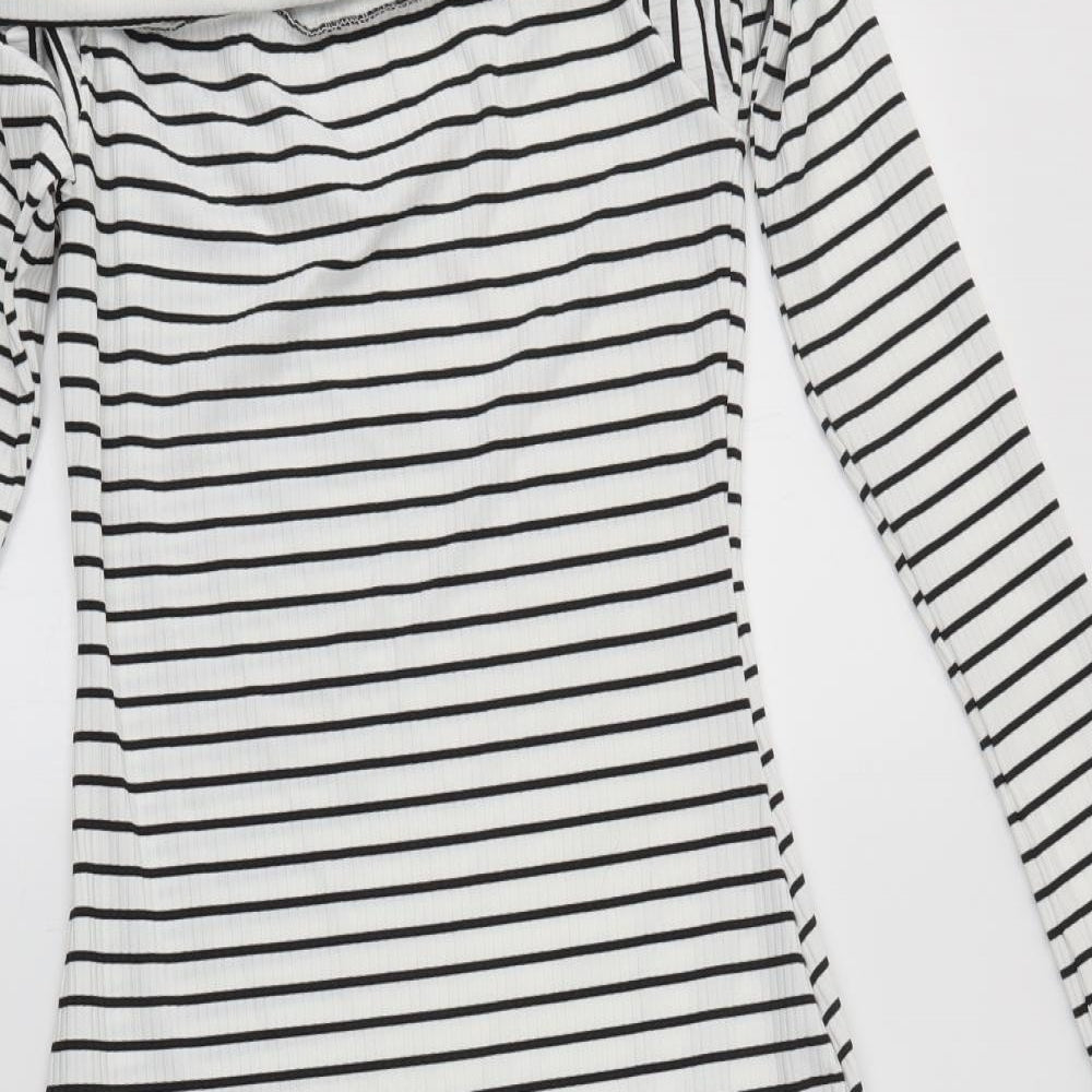 Very Womens Multicoloured Striped  Bodycon  Size 8