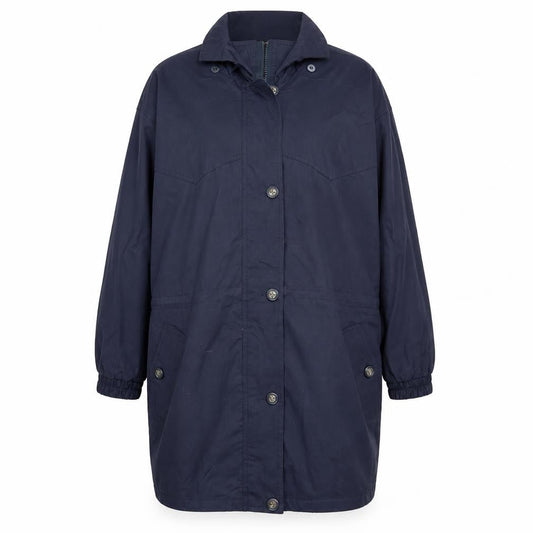 Bonmarché Womens Blue Overcoat Coat Size 14