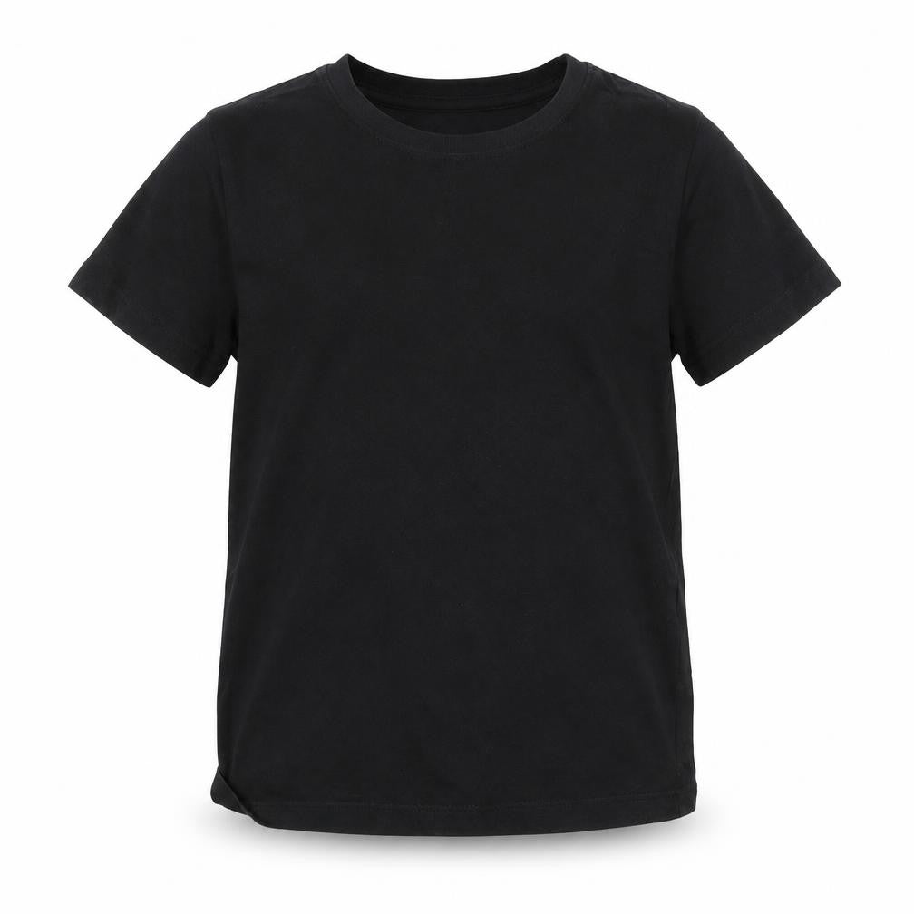 H&M Girls Black   Basic T-Shirt Size 5-6 Years