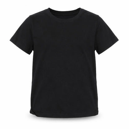 H&M Girls Black   Basic T-Shirt Size 5-6 Years