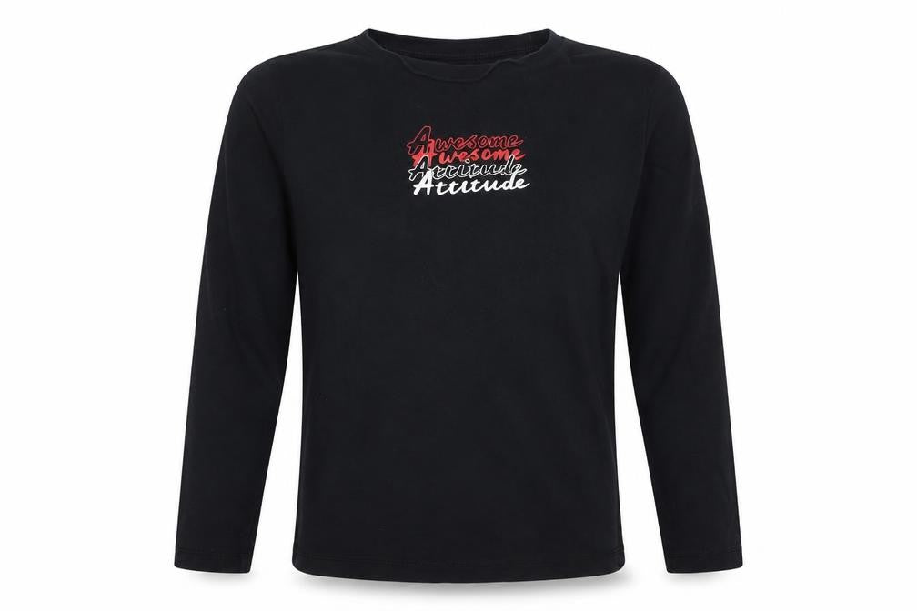 George Boys Black    Pyjama Top Size 6-7 Years