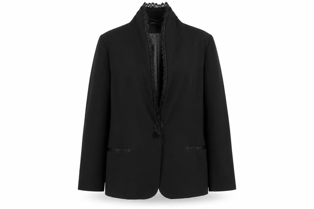 Very Womens Black   Jacket Blazer Size 14