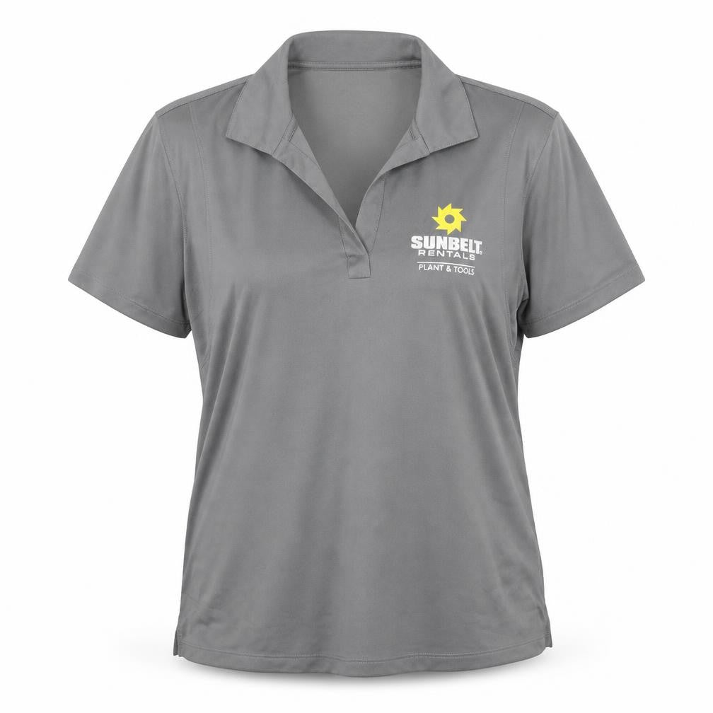 Sport-Tek Womens Grey   Basic Polo Size XL