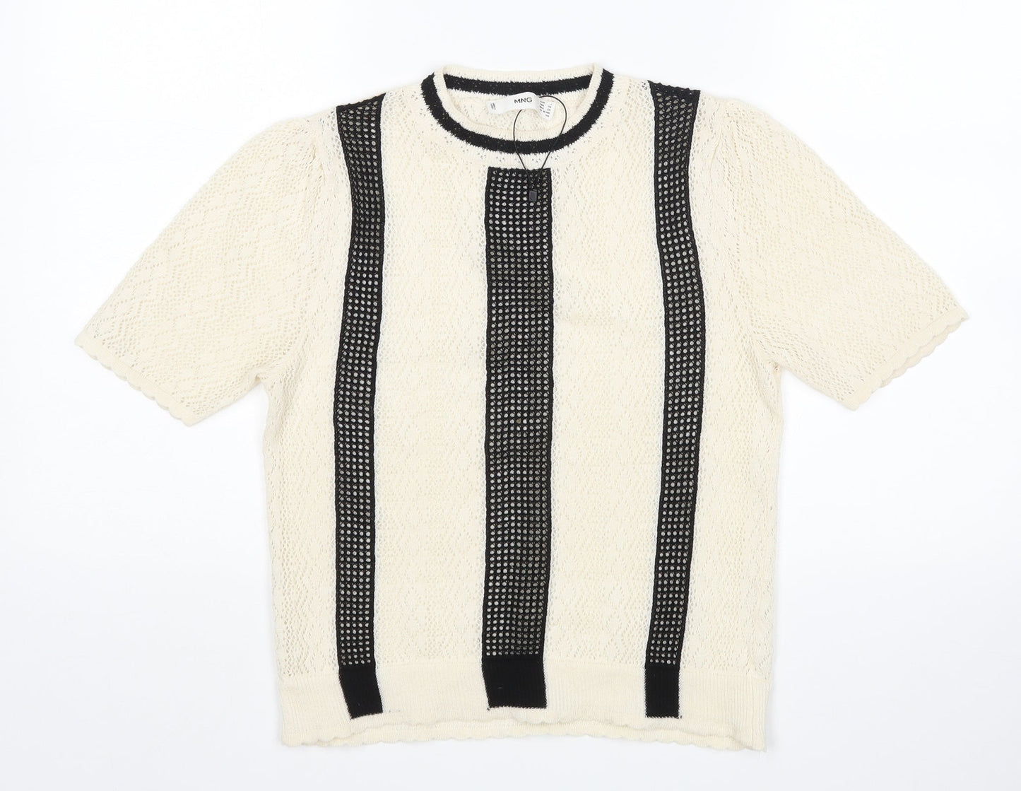 MNG Womens Multicoloured   Pullover Jumper Size S