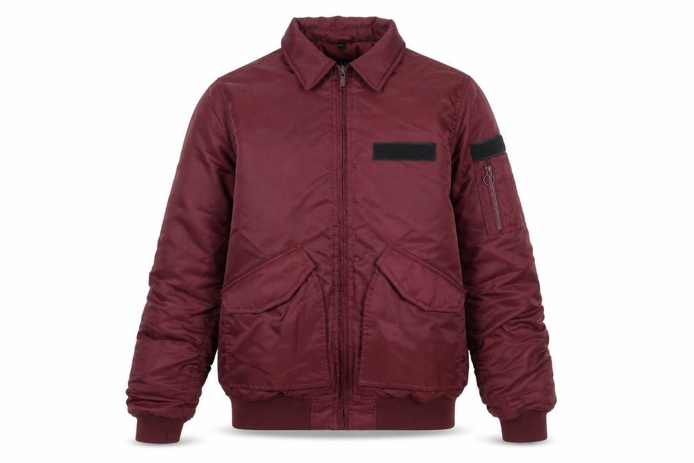 Fabric Womens Red   Jacket  Size S