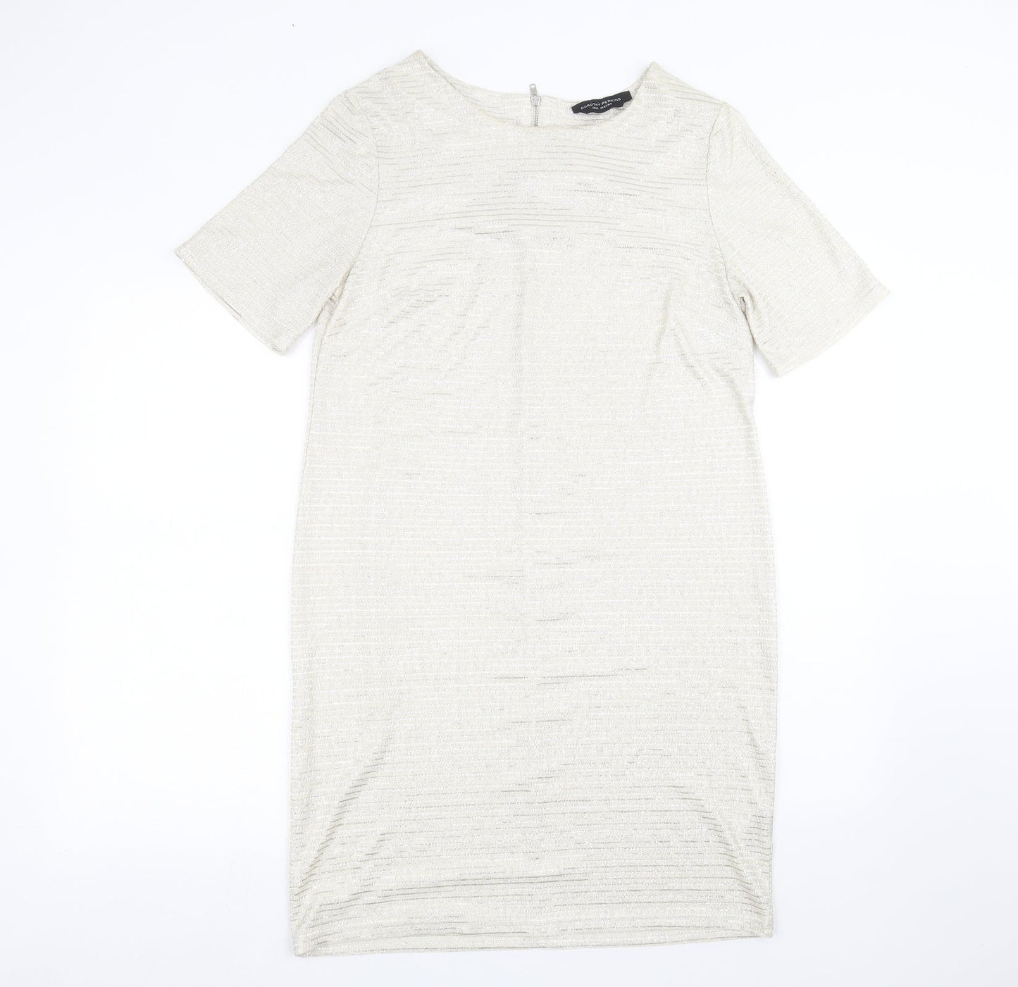 Dorothy Perkins Womens White   Basic T-Shirt Size 12