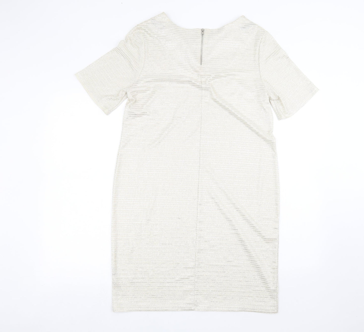 Dorothy Perkins Womens White   Basic T-Shirt Size 12