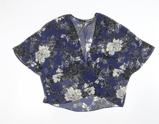 New Look Womens Blue   Cardigan Jumper Size 12