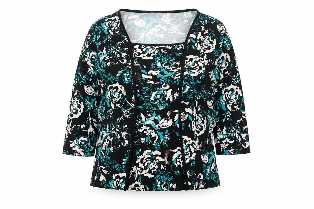 Classic Womens Black   Basic Blouse Size 18