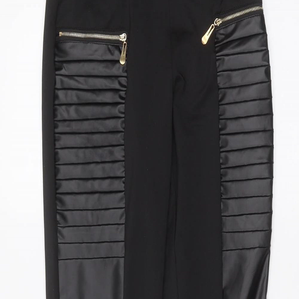 Preworn Womens Black   Trousers  Size S L28 in