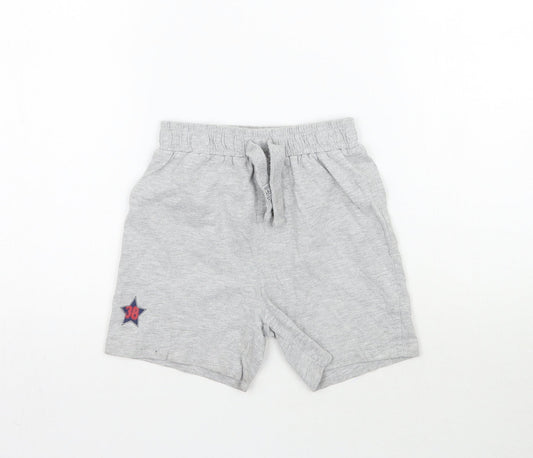 Ladybird Girls Grey   Sweat Shorts Size 5-6 Years