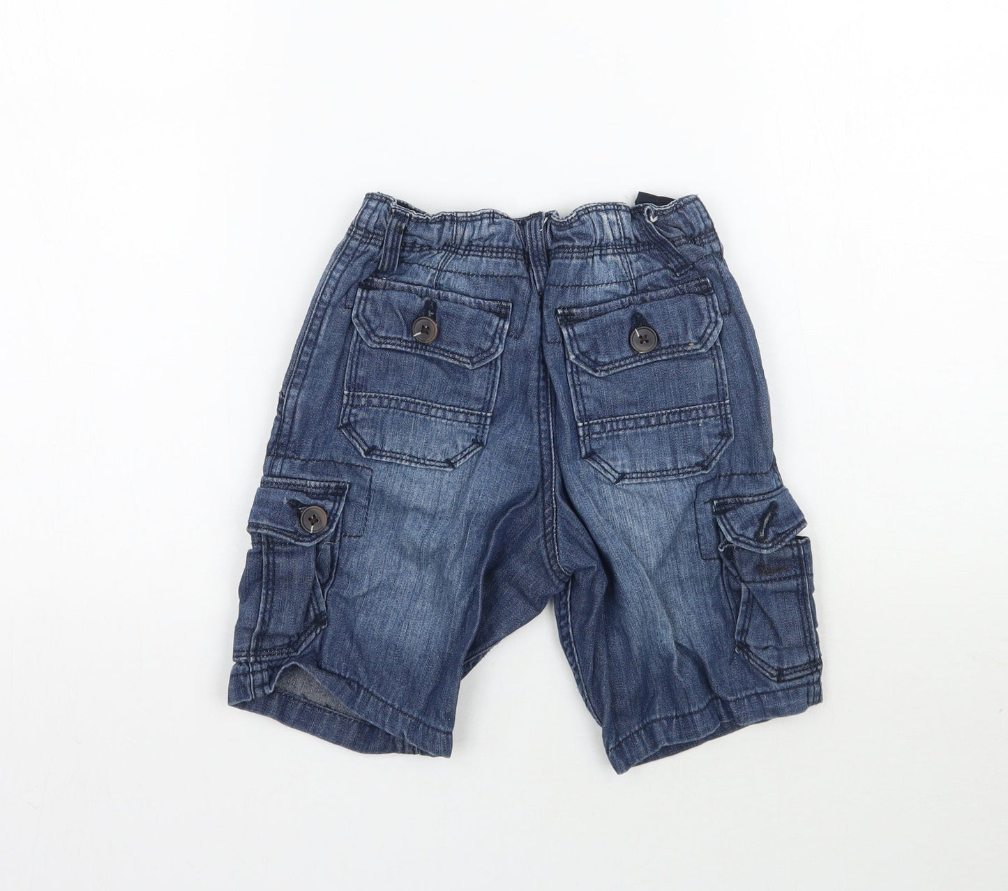 By Very Boys Blue  Denim Bermuda Shorts Size 5 Years