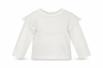 Com-ix Girls White   Basic T-Shirt Size 3 Years