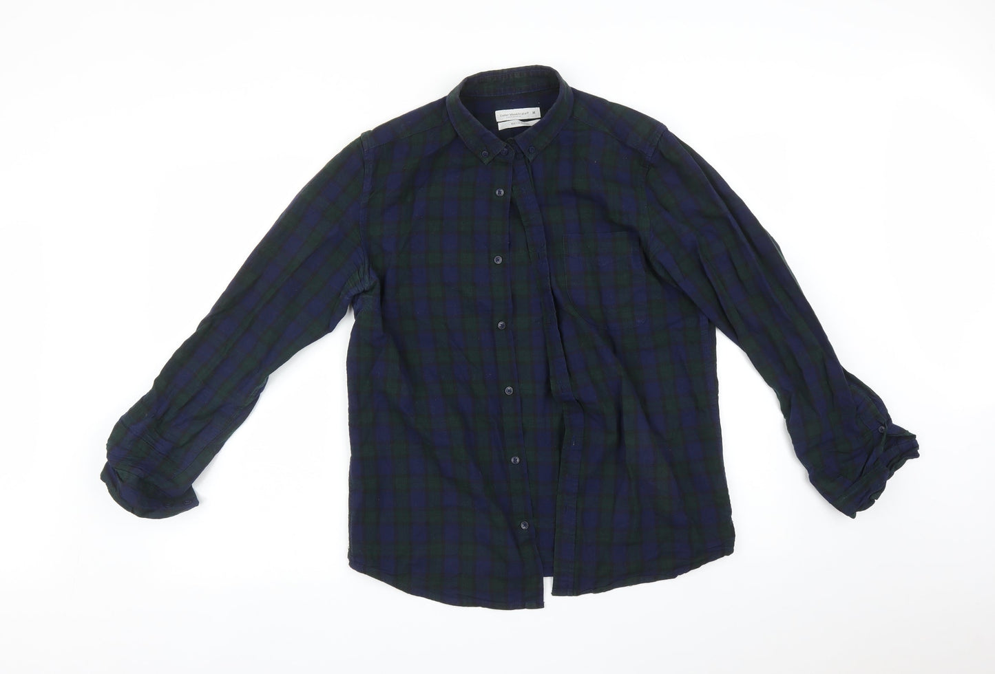 Cedar Wood State Mens Multicoloured Check   Button-Up Size M