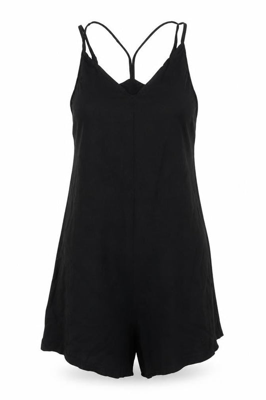 Topshop Womens Black   Romper One-Piece Size 8