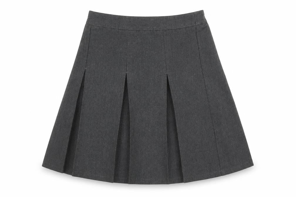 Marks & Spencer Girls Grey   Pleated Set Size 9-10 Years