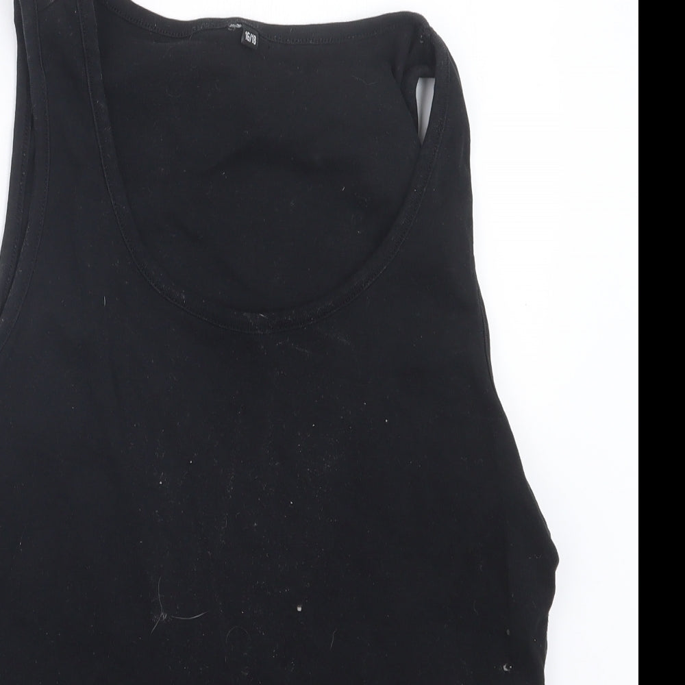 Intuition Womens Black   Basic Tank Size 16
