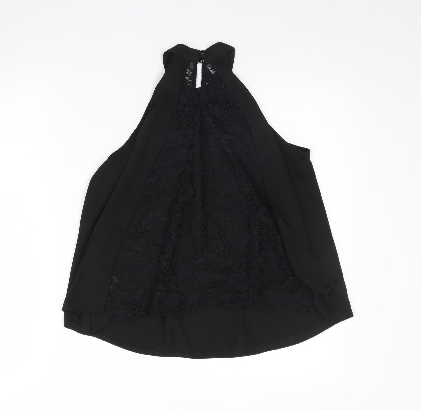 Miss Selfridge Womens Black   Basic Tank Size 6