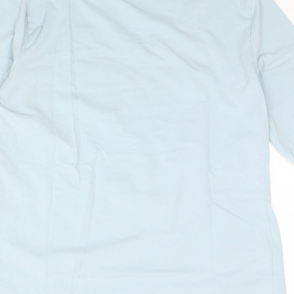 David Jones Womens Blue   Basic Blouse Size M