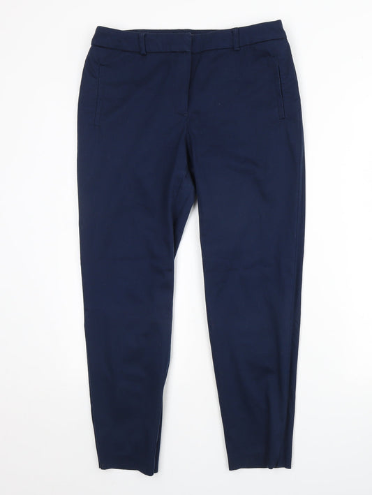 South Womens Blue   Trousers  Size 12 L30 in