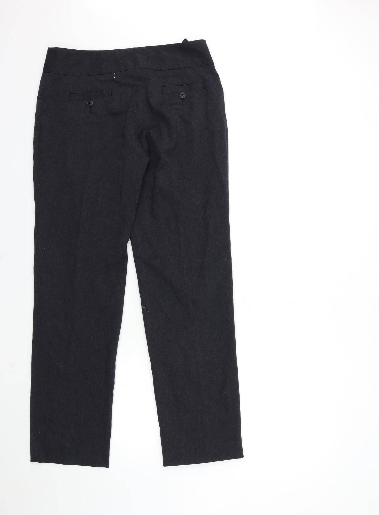 Club Class Womens Grey   Trousers  Size 12 L29 in
