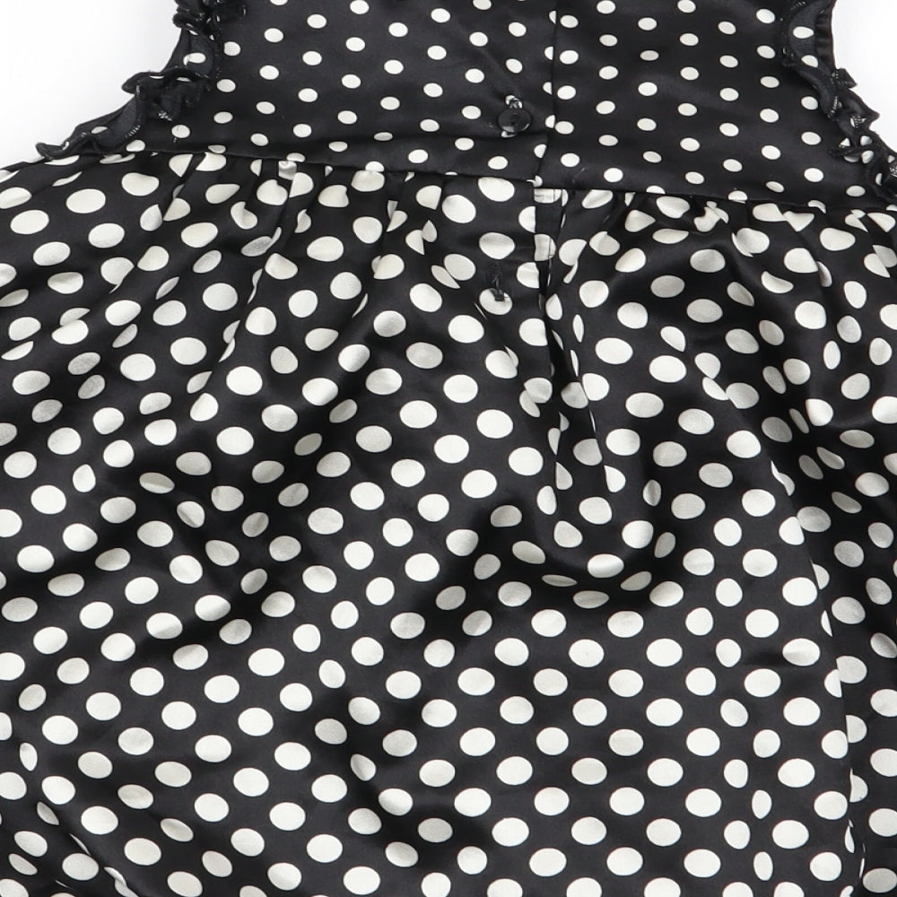 Asda George Girls Multicoloured Polka Dot  Fit & Flare  Size 9-12 Months