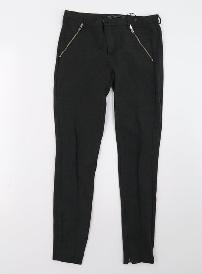 Zara Womens Grey   Trousers  Size S L28 in