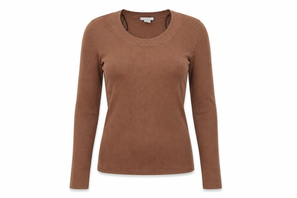 H&M Womens Brown   Pullover Sweatshirt Size M
