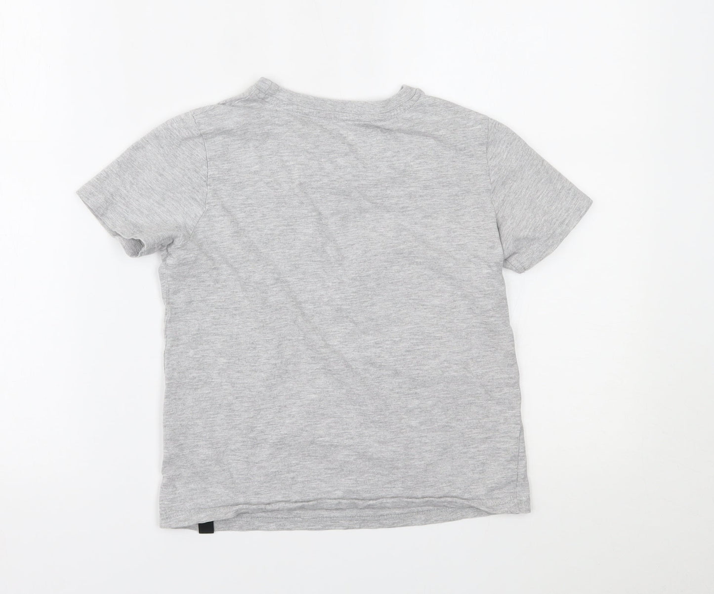 Very Boys Grey   Basic T-Shirt Size 7 Years