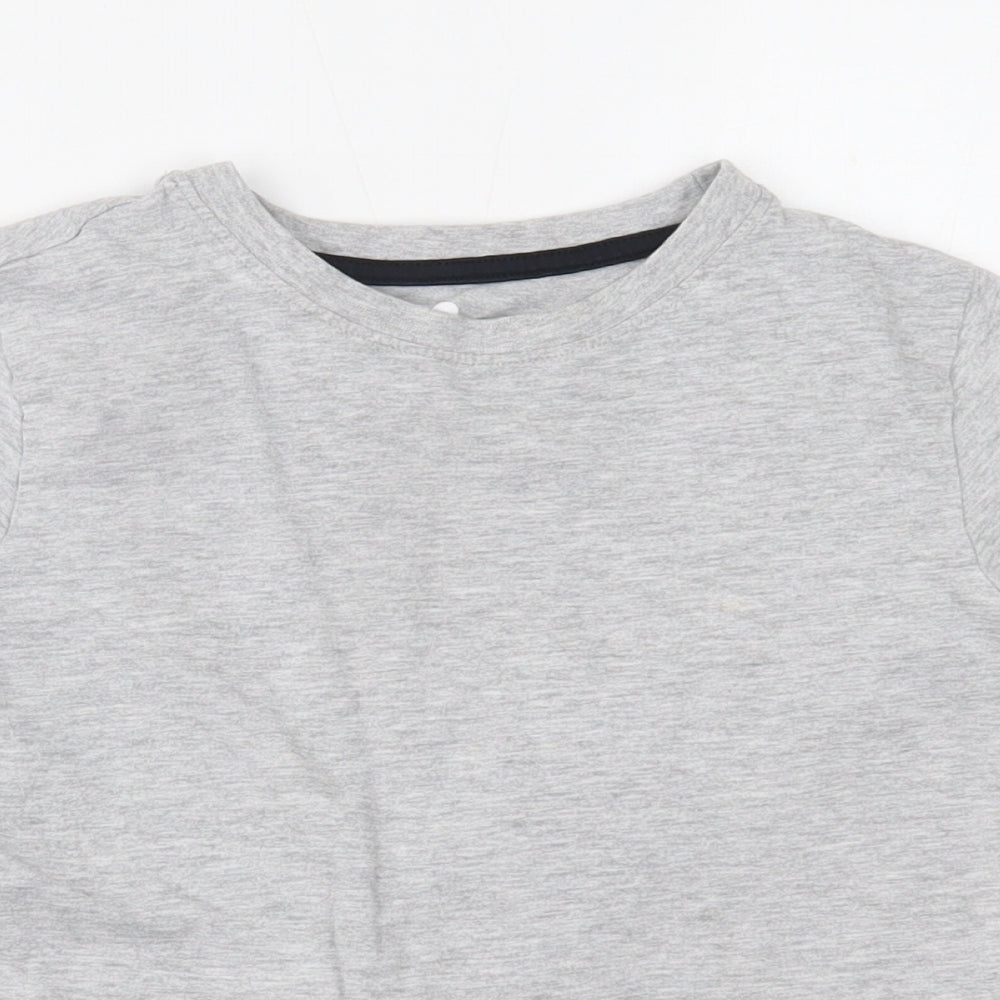 Very Boys Grey   Basic T-Shirt Size 7 Years