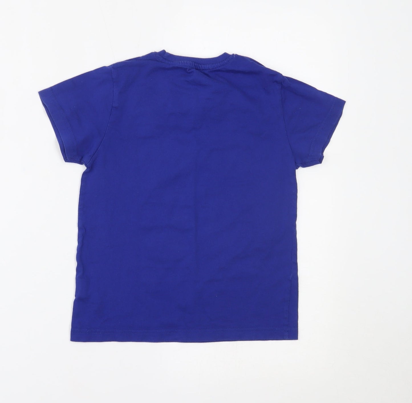 Primark Boys Blue   Basic T-Shirt Size 6-7 Years