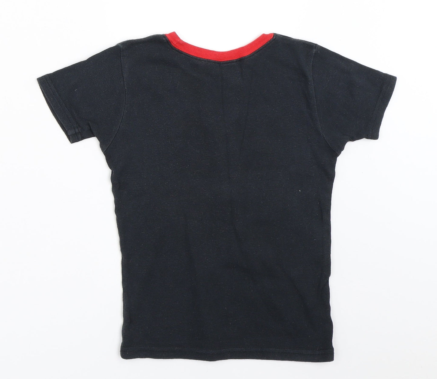 Carter's Boys Black   Basic T-Shirt Size 7 Years