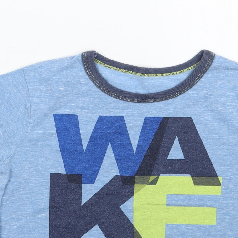 Woolworths Boys Blue   Basic T-Shirt Size 10 Years