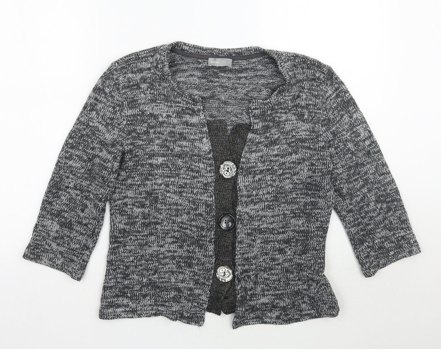Per Una Womens Grey   Jacket Coat Size M
