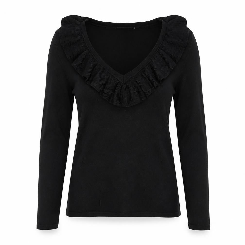 H&M Womens Black   Pullover Jumper Size M