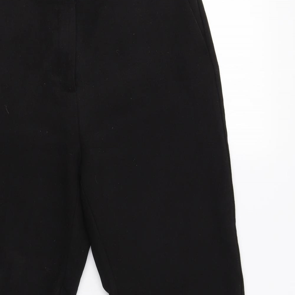 M&S Womens Black   Dress Pants Trousers Size 12 L26 in