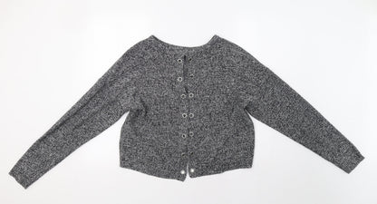 Brave Soul Womens Grey   Pullover Jumper Size M  - Open Back